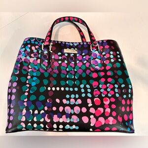 Kate Spade Evangelie Laurel Way Multicolor Dot Crossbody Bag & Wallet Set